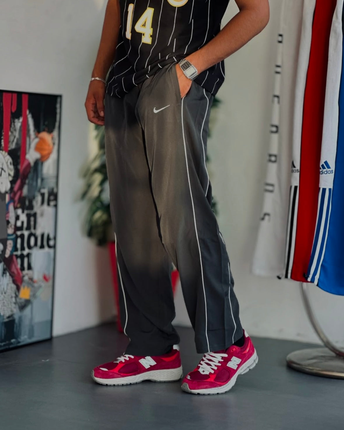 NK Retro-Baggy Dark Grey